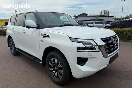 White 2025 Nissan Patrol Wagon Ti (4X4)