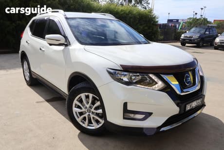 White 2020 Nissan X-Trail Wagon St-L (2Wd) (5Yr)