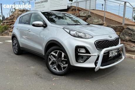 Silver 2020 Kia Sportage Wagon Sx (Fwd)
