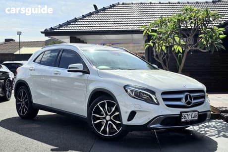 White 2014 Mercedes-Benz GLA250 Wagon 4Matic