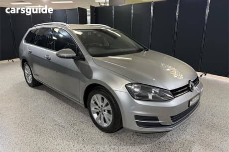 Silver 2014 Volkswagen Golf Wagon 90 Tsi Comfortline
