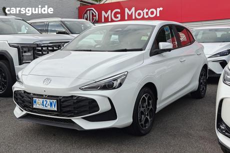 White 2024 MG MG3 Hatchback Essence Hybrid+