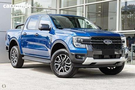 Blue 2025 Ford Ranger Double Cab Pick Up Sport 2.0 (4X4)