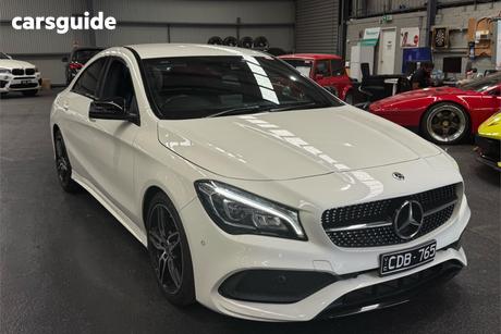 White 2018 Mercedes-Benz CLA200 Coupe