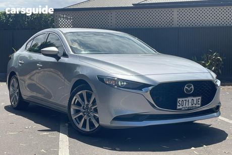 Silver 2020 Mazda 3 Sedan G20 Touring