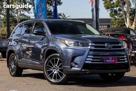 Blue 2018 Toyota Kluger Wagon Grande (4X2)