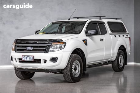 White 2015 Ford Ranger Super Cab Chassis Xl 2.2 Hi-Rider (4X2)