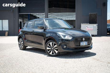 Black 2018 Suzuki Swift Hatchback Glx Turbo