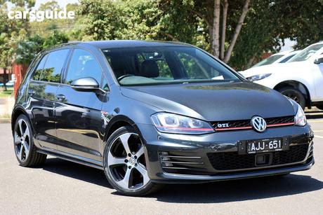 Grey 2016 Volkswagen Golf Hatchback Gti