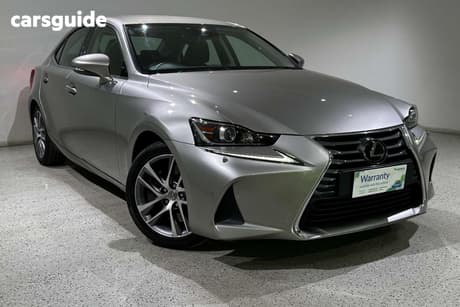 Silver 2018 Lexus IS300 Sedan Luxury