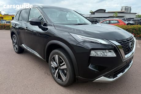 Black 2025 Nissan X-Trail Wagon Ti (4Wd)