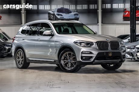 Silver 2017 BMW X3 Wagon Xdrive 20D