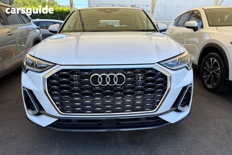 White 2023 Audi Q3 Sportback 35 Tfsi S Line