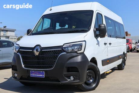 White 2021 Renault Master Bus Pro Lwb Fwd (110Kw)