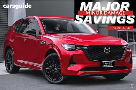 Red 2025 Mazda CX-60 Wagon P50E Gt Phev