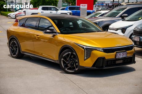 Yellow 2025 Kia K4 Hatchback Gt-Line