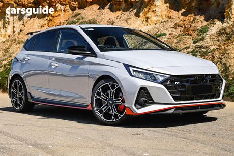 Grey 2025 Hyundai I20 Hatchback N