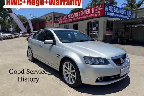 Silver 2011 Holden Calais Sedan V