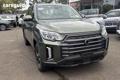 Green 2026 Kgm Musso Crew Cab Pickup Advance