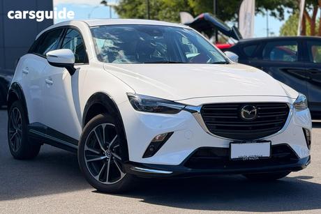 White 2024 Mazda CX-3 Wagon G20 Akari