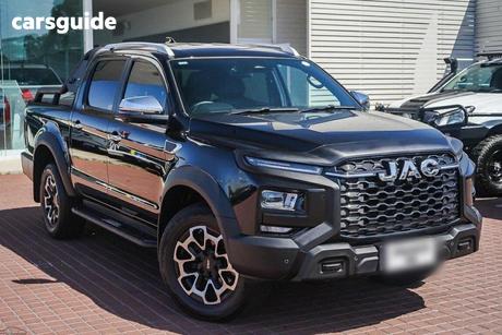 Black 2024 JAC T9 UTE Dual Cab Pick-up Haven (4X4)