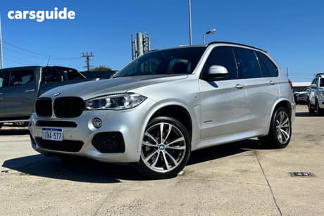 Silver 2015 BMW X5 Wagon Xdrive 30D