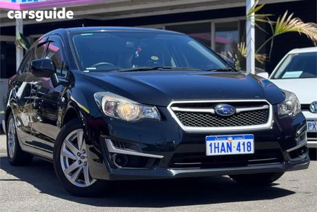 Black 2016 Subaru Impreza Hatchback 2.0I (Awd)