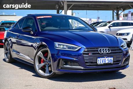Blue 2018 Audi S5 Coupe 3.0 Tfsi Quattro