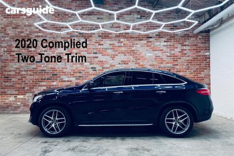 Blue 2019 Mercedes-Benz GLE350 Coupe D 4Matic