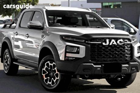 Silver 2024 JAC T9 UTE Dual Cab Pick-up Haven (4X4)