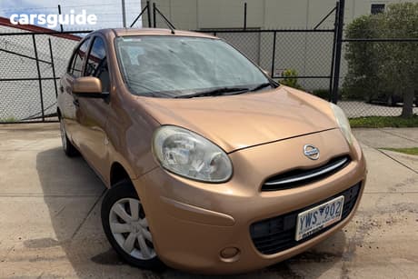 Gold 2011 Nissan Micra Hatchback St
