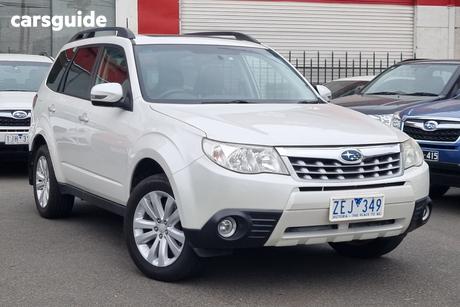 White 2012 Subaru Forester Wagon Xs Premium