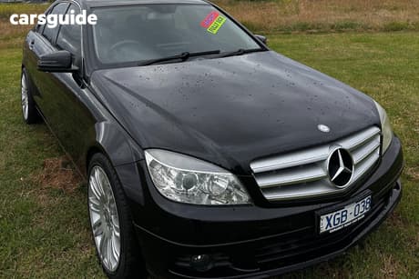 Black 2009 Mercedes-Benz C200 Sedan Kompressor Classic