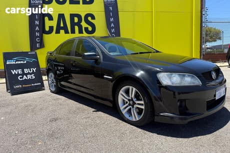 Black 2009 Holden Commodore Sedan Sv6