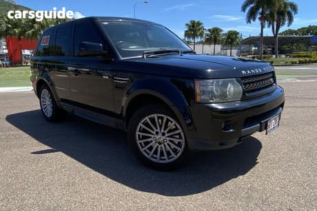 Black 2012 Land Rover Range Rover Sport Wagon 3.0 Sdv6