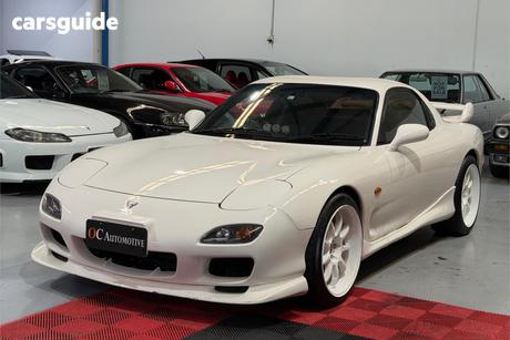 White 2000 Mazda RX7 Coupe Twin Turbo Rb