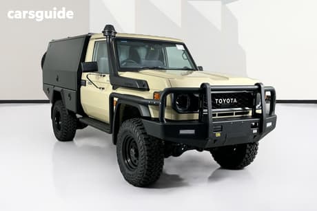 Beige 2025 Toyota Landcruiser Cab Chassis Lc79 Gxl + Diff Locks