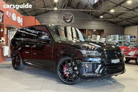 Black 2022 Land Rover Range Rover Sport Wagon P525 Hse Dynamic (386Kw)