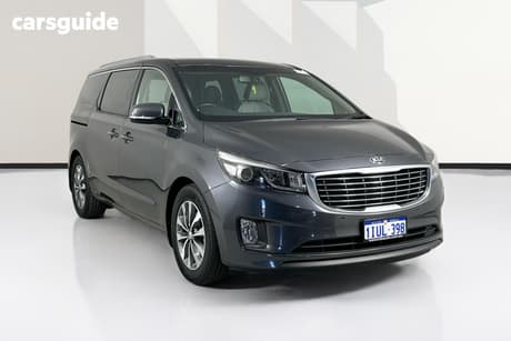 Grey 2015 Kia Carnival Wagon Sli