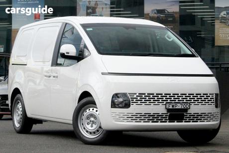White 2025 Hyundai Staria Van Load 2S 2.2D Liftback