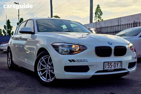 White 2015 BMW 116I Hatchback