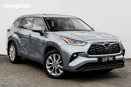 Blue 2024 Toyota Kluger Wagon Grande 2Wd