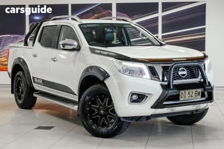 White 2017 Nissan Navara Dual Cab Utility St-X (4X4)