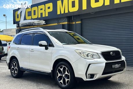 White 2013 Subaru Forester Wagon 2.0Xt Premium