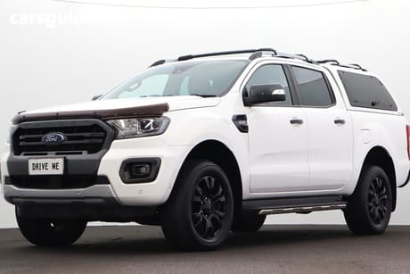 White 2021 Ford Ranger Double Cab Pick Up Wildtrak 3.2 (4X4)
