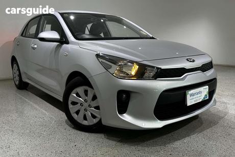 Silver 2018 Kia RIO Hatchback S