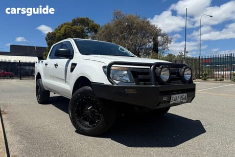 White 2012 Ford Ranger Dual Cab Utility Xl 3.2 (4X4)