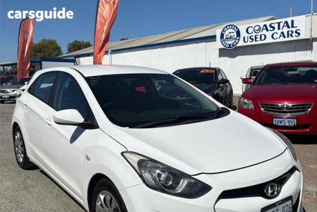 White 2013 Hyundai I30 Hatchback Active