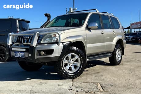 Gold 2005 Toyota Landcruiser Prado SUV GXL 4X4