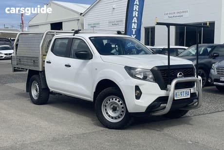 White 2022 Nissan Navara Dual Cab Chassis Sl (4X4)